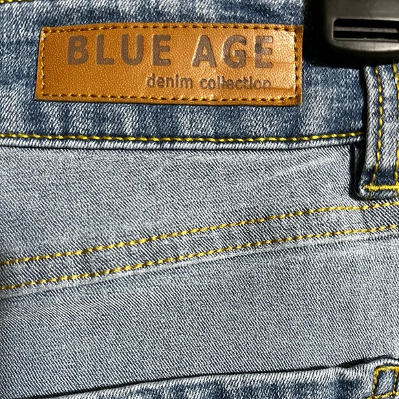 Blue Age Denim inside out jeans size 5 (waist 26) - Picture 11 of 11